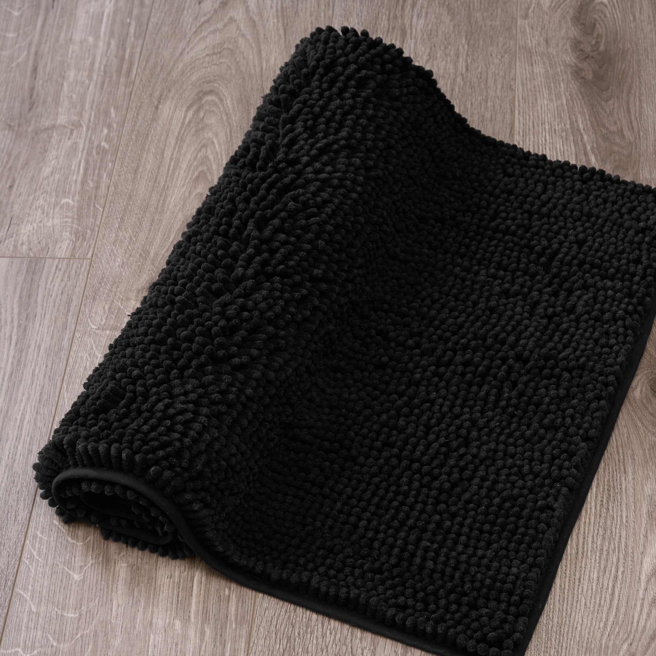 Resort Collection Chenille Plush Loop Bath Mats