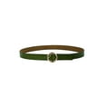 thumbnail image 4 of INSPIRE CHIC Women's Fashionable Stylish Round Pin Buckle Casual Belt Green, 4 of 7