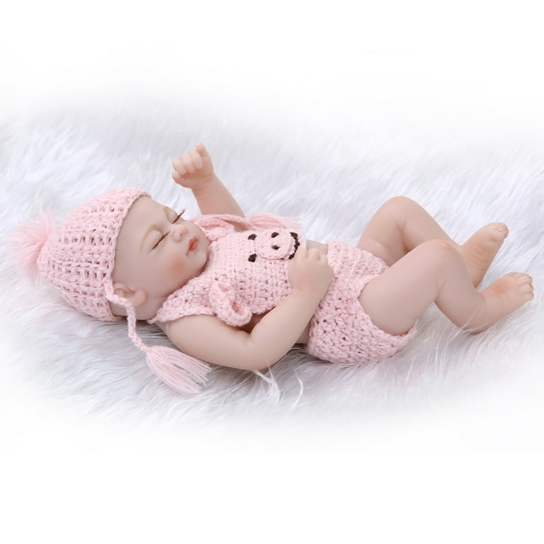 10inch 26cm Reborn Dolls Silicone Baby boy Lifelike Girls