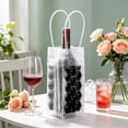 thumbnail image 4 of Manchon Glacière pour Bouteille de Vin avec Gel, Enveloppe Réfrigérante Isolée Réutilisable pour Bouteilles, Poignée de Transport Portable, 25 x 10 cm, Multicolore, 4 of 6