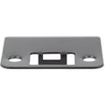 thumbnail image 4 of Round Corner Extended Lip Strike Plate, 2-1/4" x 1-1/2", (2" Overall Length), Matte Black by Stone Harbor Hardware, 4 of 4