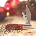 thumbnail image 2 of Lehman's Old-Fashioned Multi-Use Barlow Pocket Knife Genuine Bone Handle 3 1/4", 2 of 4