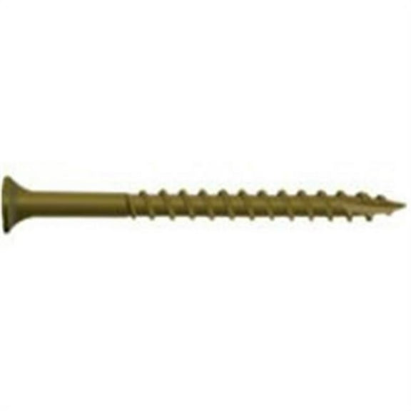 356139 Deck Screw 2 In. x 8 Tan Bugle Head - Tan - 2 in. x 8