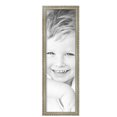 thumbnail image 2 of ArtToFrames 9" x 30" Silver Compo Dark Wash Picture Frame, 9x30 inch Silver Wood Poster Frame (WOM-5227),  Pack, 2 of 7