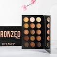 thumbnail image 3 of Nude Gold Eyeshadow Palette Natural Nude Smoky 15 Colors, Easy Blend Matte Shimmer Long Lasting Waterproof Eyeshadow Palette, 3 of 5