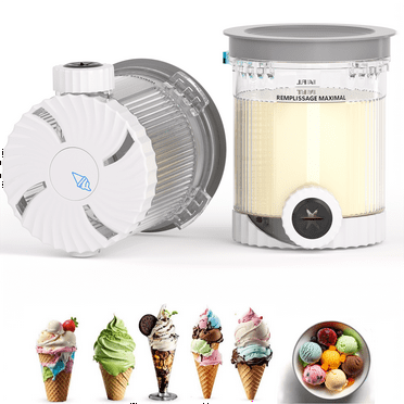Creami Pints and Lids for Ninja - Compatible with NC700 Series Ninja Swirl Ice Cream & Soft Serve Makers, BPA-Free & Dishwasher Safe（2 Pack）