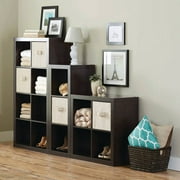 Better Homes and Gardens 15-Cube Organizer, Staggered Wall Unit, Multiple Colors