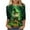 Multicolor, variant on Saint Patricks Day Shirt Funny,Womens Tops Dressy Casual Short Sleeve V Neck Women Blouses Elegant Casual Petite Tshirts Shirts Graphic Vintage