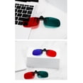 thumbnail image 4 of Red Blue 3D Clip on Glasses for 3D TV Cinema Films DVD Viewing Home Movies (Without Glass Frame), 4 of 4