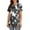 Black, variant on Women Nusring Maternity V-Neck Short Sleeve Printed Stripe Blouse Tops Pregnant