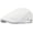 White, variant on Mens Mesh Newsboy Hat Breathable Summer Flat Cap Beret Ivy Driving Hat Adjustable Golf Cap