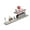 Metro station, variant on WINDLAND Plastic 1/64 DIY Architecture Metro Station Building Set Creative 3D Puzzle Assembly Railway Dioramas Sand Table Decors