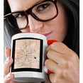 thumbnail image 2 of 3dRose, Spider Web with Spider, Black and Orange, Halloween, 11oz Two-Tone Red Mug, 2 of 7