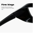 thumbnail image 6 of 4 PK Clear Lens Mens Black Frame Reading Glasses Heavy Duty Readers for Work, 6 of 8
