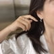 thumbnail image 4 of Guangzhoushicwz Pendientes de plata de ley 925 con forma de media luna y estrella para mujeres y adolescentes, pendientes con forma de luna y circonita cúbica, pendientes con borlas de estrella, 4 of 5