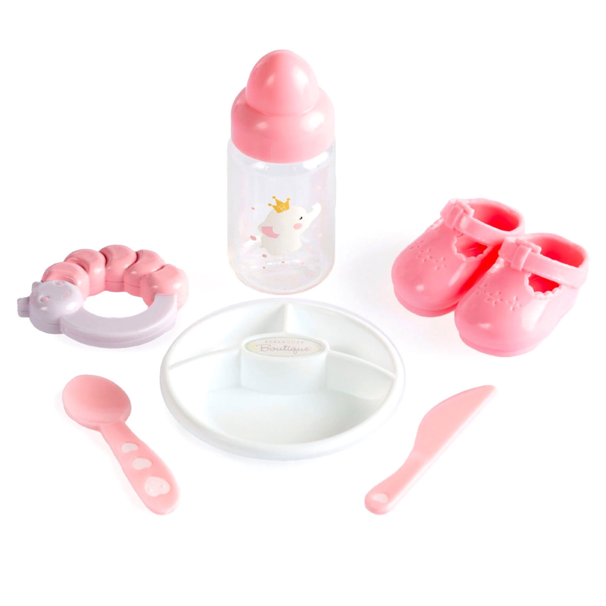 JC Toys Nonis Boutique 15" Realistic Pink Soft Body Baby Doll with Open/Close Eyes |10 Piece Gift Set with extra outfit & Accessories | Ages 2+