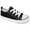 Diamond Black, variant on Little Kids Sneakers Boys Girls Walking Shoes Lace Up Low Top Glimmer Sparkle diamond rivet Lightweight Non-Slip Outdoor solid black size 2