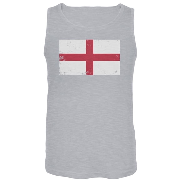 World Cup England Distressed Flag Tank Top - Large