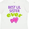 thumbnail image 4 of Inktastic Best Lil Sister Ever Girls Toddler T-Shirt, 4 of 5