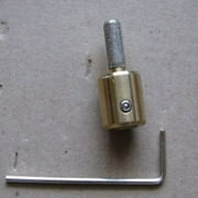 1/4" Diamond Stained Glass Grinder Head Bit Quality Brass Core