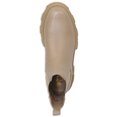 thumbnail image 3 of SAM EDELMAN Womens Beige Treaded 1-1/2" Platform Goring Waterproof Daelyn Round Toe Block Heel Leather Booties 10 M, 3 of 3