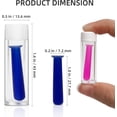 thumbnail image 2 of UpaClaire Contact Lens Extraction Tool 4 Piece Silicone Hollow for RGP and Scleral Lenses - Plunger Suction Cups, 2 of 6