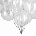 thumbnail image 3 of 50 Pcs 15.7 Inch Clear Bobo Balloons, Thickened PVC Eco-Friendly Reusable Transparent Balloons, Helium-Fillable Floating Balloons for Mexican Markets - Perfect for Wedding, Birthday, Baby Shower &, 3 of 6