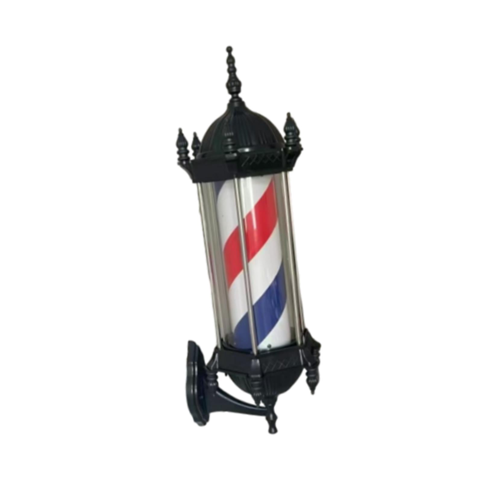 Gazechimp Barber Pole LED Light Barbershop Light Fixture for Hair Salon Indoor Outdoor