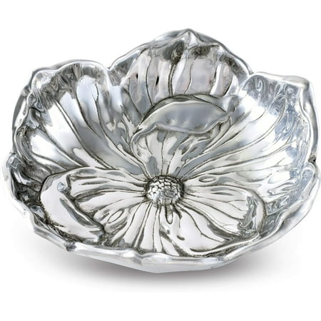 

Aluminum Bowl Salad Serving Designer 10 Inch Diameter X 3 Inch Tall