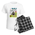 thumbnail image 4 of CafePress - A Glamping We Will Go Pajamas - Women's Short Sleeve Print T-Shirt and Pants Light Cotton Pajama Set, 4 of 7