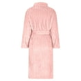 thumbnail image 6 of Ltctricy Plush Robe for Women Soft Fleece Winter Warm Fuzzy Bathrobe Comfy Lounge Long Sleeve House Coat with Belt Pockets, 6 of 7