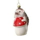 thumbnail image 5 of Adorno navideño de animal, decoración navideña para árbol, animal decorativo único erizo, 5 of 9