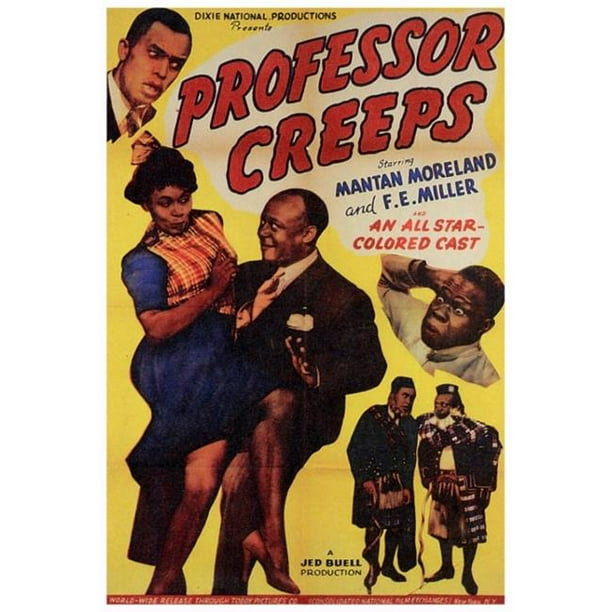 Posterazzi MOVCF7339 Professor Creeps Movie Poster - 27 x 40 Po.