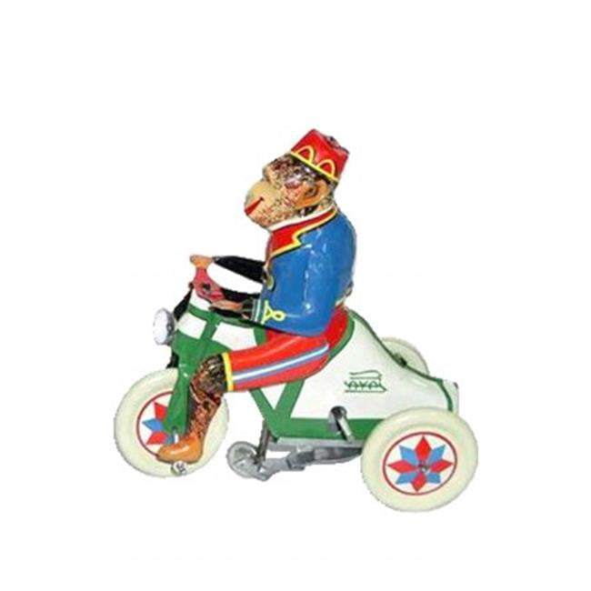 tin monkey toy