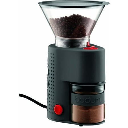 BISTRO Electric Burr coffee grinder, Black, By Bodum