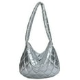 thumbnail image 2 of Autumn Winter Commute Bag Lattice Pattern Quilted Underarm Bags Fashion for Work, 2 of 10