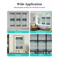 thumbnail image 6 of Window Privacy Film Watercolor Landscape Stained Glass Window Film Decorative Sun Block Window Cover Retro Geese Forest Mountain Window Clings Static Adhesive Sticker for Bathroom 29.5"x118", 6 of 7