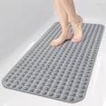 thumbnail image 1 of Alfombrilla OTHWAY para bañera y ducha, antideslizante, 35 x 40 cm, color gris TPE, 1 of 8