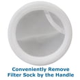 thumbnail image 5 of Aquarium Filter Sock 200 Micron 4 inch ring by 8 inch long  - pack of  8, 5 of 7