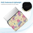 thumbnail image 2 of FORMRS 15-15.6 inch Laptop Sleeve Case Soft Carrying Quilted Computer Bag Cover, Neon Skates, 2 of 7