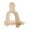 Brown, variant on Baby Silicone Thumb Sucking Stopper Guard Adjustable Anti-Thumb Sucking Finger Preventor Teething Toy For Toddlers Ages 1-4(Brown)