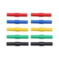 thumbnail image 4 of Banana Plug Adapter, 4mm Female To Female Insulated Banana Coupler 5 Colors  for Electronics, 4 of 8