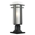 thumbnail image 2 of 1 Light Outdoor Pier Mount Light In Period Inspired Style-21.5 Inches Tall And 7.75 Inches Wide Z-Lite 549Phbr-533Pm-Bk, 2 of 2