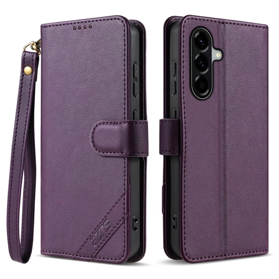 Case for Samsung Galaxy A37 Retro Flip Wallet Leather Phone Cover with Card Slot Stand Holder Shockproof Protective