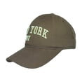 thumbnail image 3 of Gorra Curva Para Hombre, Bordado 3D New York Café, 3 of 4