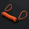 thumbnail image 4 of Câble de Verrouillage Rappel de Verrouillage Câble Rappel de Ressort Câble Rappel de Verrouillage de Disque Câble Rappel de Ressort Alarme de Moto Vélo Verrouillage de Disque Rappel de Sécurité Antivol Câble à Bobine Orange, 4 of 4