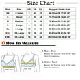 thumbnail image 3 of IROINNID Discount Sports Bras for Women Yoga Bra Bralette Plus Size Vest Crop Wireless Underwear Sexy Underwear Camisole Cute Bra,Black, 3 of 5
