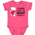 thumbnail image 3 of Inktastic Glamma Loves Me Beary Much Cute Bear Boys or Girls Baby Bodysuit, 3 of 5