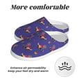 thumbnail image 6 of Fotbe Labrador Retriever Dog Pattern Women's Fuzzy Curly Fur Memory Foam Loafer Slippers Indoor Outdoor Slippers Winter Home Shoes-42/43, 6 of 7