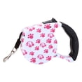 thumbnail image 4 of Correa retráctil para perro Fernando 16 pies 35kg cuerda de tracción automática para mascotas color rosa, 4 of 8